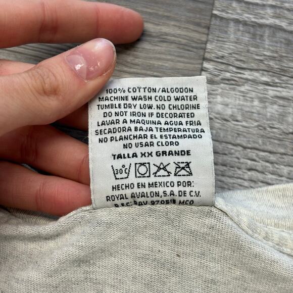 Vintage 90s‎ Royal Avalon Gray Mens 2XL The Rock Fest Two Stages 98 T-Shirt - Picture 9 of 10